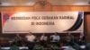 Peneliti Pusat Penelitian Politik LIPI Hamdan Basyar sedang berbicara seputar pencegahan paham radikal di gedung LIPI Jakarta, 18 Februari 2016 (Foto: VOA/Andylala).