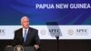 Wapres AS Mike Pence pada KTT APEC di Papua Nugini, 17 November 2018.