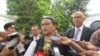 Menteri Luar Negeri Retno Marsudi di Istana Negara, Jakarta (24/11).