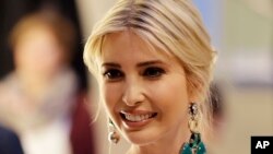 Ivanka Trump, daughter and adviser of U.S. President Donald Trump, arrives for a dinner after she participated in the W20 Summit in Berlin, April 25, 2017.