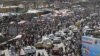 Afghan Muslims shop on the first day of Ramadan in Kabul, July 20, 2012.