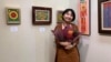 တိုကျိူမှာ ပြသခဲ့တဲ့မြန်မာ့အခြေအနေ ပန်းချီကားများ