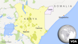 Peta Kenya.