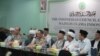 Kapolri Jenderal Tito Karnavian (tengah), Ketua MUI K.H Ma'ruf Amin dan Ketua FPI Habib Riziq Sihab di kantor MUI Jakarta Senin 28 November 2016 menggelar konferensi pers bersama. (Foto: Andylala/VOA).