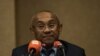 Le président de la CAF, Ahmad Ahmad, lors d'une conférence de presse à Accra , Ghana, le 30 novembre 2018.