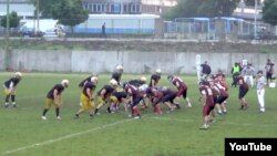 Detalj sa meča Sarajevo Spartans i Zagreb Patriots, 16. maj 2015.