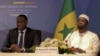 Le ministre de la Justice Ousmane Diagne (à g.) et le Premier ministre Ousmane Sonko.