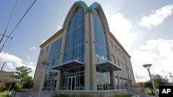 FILE - The convocation center annex at Xavier University stands, Sept. 2, 2013, in New Orleans. Xavier University of New Orleans and Ochsner Health formally signed an agreement Monday, April 29, 2024, to establish a medical school.