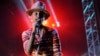 Pharrell Williams performs at the 2014 Coachella Music and Arts Festival on Saturday, April 12, 2014, in Indio, Calif.